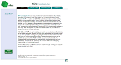 Desktop Screenshot of nbsconsultants.com